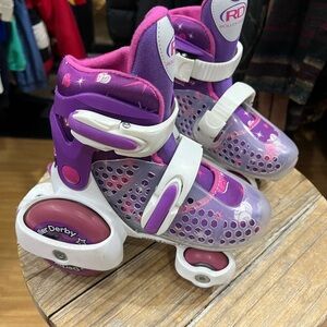 Kids Purple Roller Skates Size 7-11 adjustable